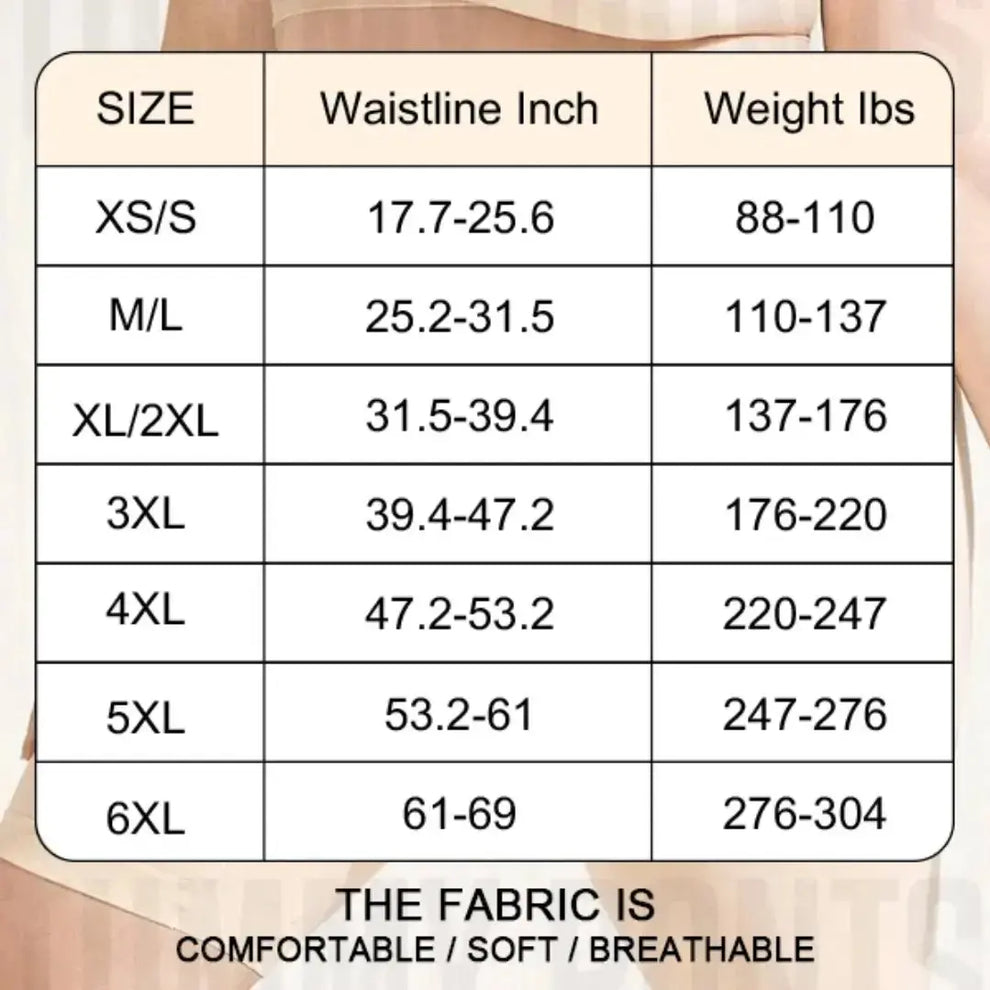 4-in-1 Shaper - Quick Slim Shape Wear Tummy, Back, Thighs, Hips - Black/Efffective Seamless Tummy Tucker